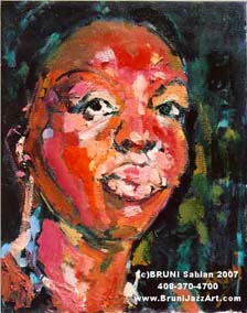 Nina Simone - Bruni Jazz Art